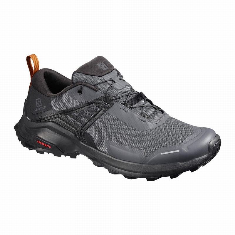 Zapatillas Trekking Salomon Hombre Azules Oscuro / Negras - Salomon Argentina X RAISE ,861742-FWJ